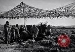 Image of U.S. Marine Battery firing 155mm howitzer Okinawa Ryukyu Islands, 1945, second 44 stock footage video 65675034734