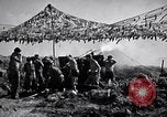 Image of U.S. Marine Battery firing 155mm howitzer Okinawa Ryukyu Islands, 1945, second 45 stock footage video 65675034734