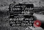 Standbild Bombardierung Okinawa Ryukyu Inseln, 1945, aus Sekunde 6 historischem Filmmaterial Videoclip 65675034736
