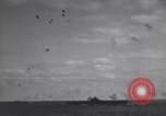 Image of Kamikaze attacks on US warships during World War II Pacific Ocean, 1945, second 4 stock footage video 65675034753