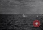 Image of Kamikaze attacks on US warships during World War II Pacific Ocean, 1945, second 27 stock footage video 65675034753