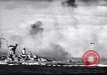 Image of Kamikaze aircraft attacks USS Saragora CV-3 Pacific Ocean, 1945, second 12 stock footage video 65675034754