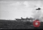 Image of Kamikaze aircraft attacks USS Saragora CV-3 Pacific Ocean, 1945, second 22 stock footage video 65675034754