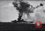 Image of Kamikaze aircraft attacks USS Saragora CV-3 Pacific Ocean, 1945, second 26 stock footage video 65675034754