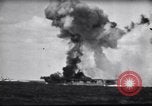 Image of Kamikaze aircraft attacks USS Saragora CV-3 Pacific Ocean, 1945, second 27 stock footage video 65675034754