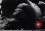 Image of Kamikaze aircraft attacks USS Saragora CV-3 Pacific Ocean, 1945, second 34 stock footage video 65675034754