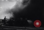 Image of Kamikaze aircraft attacks USS Saragora CV-3 Pacific Ocean, 1945, second 60 stock footage video 65675034754