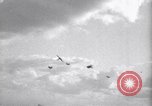 Image of Japanese kamikaze aircraft attacking US Navy ships Pacific Ocean, 1945, second 22 stock footage video 65675034755