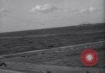 Image of Japanese kamikaze aircraft attacking US Navy ships Pacific Ocean, 1945, second 46 stock footage video 65675034755