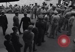 Standbild Kapitulation Zeremonie Tokyo Bay Japan, 1945, aus Sekunde 50 historischem Filmmaterial Videoclip 65675034756