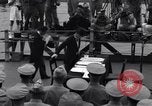 Image of surrender ceremony Tokyo Bay Japan, 1945, second 28 stock footage video 65675034757