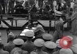 Image of surrender ceremony Tokyo Bay Japan, 1945, second 4 stock footage video 65675034758