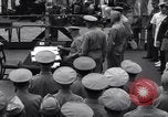 Image of surrender ceremony Tokyo Bay Japan, 1945, second 18 stock footage video 65675034758