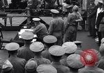 Image of surrender ceremony Tokyo Bay Japan, 1945, second 22 stock footage video 65675034758