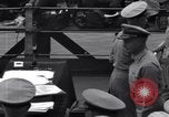 Image of surrender ceremony Tokyo Bay Japan, 1945, second 44 stock footage video 65675034758