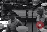 Image of surrender ceremony Tokyo Bay Japan, 1945, second 45 stock footage video 65675034758