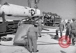 Immagine di Matador missile Tripoli in Libia Wheelus air base, 1954, secondo 59 filmato di repertorio 65675034774
