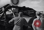 Image missile Matador Tripoli Libye Wheelus base aérienne, 1954, de la seconde 56 séquences d'archives historiques vidéo 65675034775