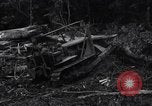 Standbild Caterpillar D7-Bulldozer bei der Konstruktion von Ledo Road Manpin Birma, 1944, aus Sekunde 18 historischem Filmmaterial Videoclip 65675034790