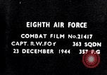 Image 8e Force aérienne Allemagne, 1944, de la seconde 7 séquences d'archives historiques vidéo 65675034792