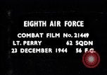 Image 8e Force aérienne Allemagne, 1944, de la seconde 1 séquences d'archives historiques vidéo 65675034793