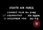 Image of 8th Air Force Germany, 1944, second 1 stock footage video 65675034797