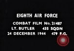 Image 8e Force aérienne Allemagne, 1944, de la seconde 3 séquences d'archives historiques vidéo 65675034798