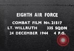Standbild 8 Air Force Deutschland, 1944, aus Sekunde 1 historischem Filmmaterial Videoclip 65675034800