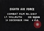 Standbild 8 Air Force Deutschland, 1944, aus Sekunde 4 historischem Filmmaterial Videoclip 65675034800