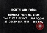 Standbild 8 Air Force Deutschland, 1944, aus Sekunde 3 historischem Filmmaterial Videoclip 65675034801