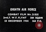 Standbild 8 Air Force Deutschland, 1944, aus Sekunde 4 historischem Filmmaterial Videoclip 65675034801