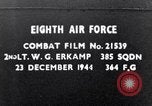 Standbild 8 Air Force Deutschland, 1944, aus Sekunde 1 historischem Filmmaterial Videoclip 65675034802