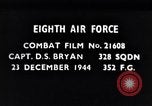 Image 8e Force aérienne Allemagne, 1944, de la seconde 1 séquences d'archives historiques vidéo 65675034806