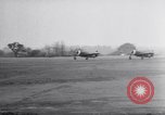 Standbild USAAF 56 Fighter Group P-47s Nehmen Sie auf einer Mission Southwold Suffolk England, 1943, aus Sekunde 34 historischem Filmmaterial Videoclip 65675034815