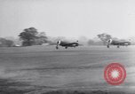 Standbild USAAF 56 Fighter Group P-47s Nehmen Sie auf einer Mission Southwold Suffolk England, 1943, aus Sekunde 35 historischem Filmmaterial Videoclip 65675034815