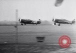 Standbild USAAF 56 Fighter Group P-47s Nehmen Sie auf einer Mission Southwold Suffolk England, 1943, aus Sekunde 38 historischem Filmmaterial Videoclip 65675034815
