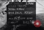 Standbild negro Soldaten der 45th Engineer Regiment Ledo Road Tingkawk Birma, 1945, aus Sekunde 4 historischem Filmmaterial Videoclip 65675034821
