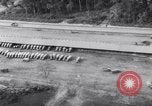 Standbild LKW geparkt Ledo Road Tingkawk Birma, 1945, aus Sekunde 22 historischem Filmmaterial Videoclip 65675034822