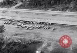 Standbild LKW geparkt Ledo Road Tingkawk Birma, 1945, aus Sekunde 52 historischem Filmmaterial Videoclip 65675034822