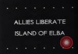 Standbild Befreiung durch französische Truppen Insel Elba, 1944, aus Sekunde 31 historischem Filmmaterial Videoclip 65675034824