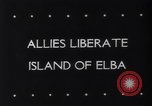 Standbild Befreiung durch französische Truppen Insel Elba, 1944, aus Sekunde 32 historischem Filmmaterial Videoclip 65675034824