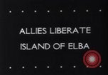 Standbild Befreiung durch französische Truppen Insel Elba, 1944, aus Sekunde 36 historischem Filmmaterial Videoclip 65675034824