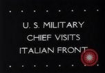 Standbild George Marshall Italien, 1944, aus Sekunde 4 historischem Filmmaterial Videoclip 65675034826