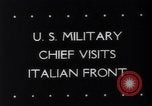 Standbild George Marshall Italien, 1944, aus Sekunde 5 historischem Filmmaterial Videoclip 65675034826