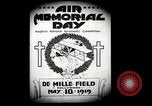 Image of Pamphlets and parade promoting Air Memorial Day Los Angeles California USA, 1919, second 3 stock footage video 65675034836