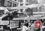 Image of Pamphlets and parade promoting Air Memorial Day Los Angeles California USA, 1919, second 55 stock footage video 65675034836