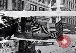 Image of Pamphlets and parade promoting Air Memorial Day Los Angeles California USA, 1919, second 60 stock footage video 65675034836