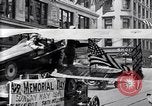 Image of Pamphlets and parade promoting Air Memorial Day Los Angeles California USA, 1919, second 61 stock footage video 65675034836