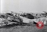 Image of U.S. fliers inspect airplanes on Air Memorial Day Hollywood California USA, 1919, second 11 stock footage video 65675034839
