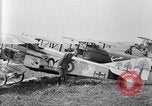 Image of U.S. fliers inspect airplanes on Air Memorial Day Hollywood California USA, 1919, second 15 stock footage video 65675034839